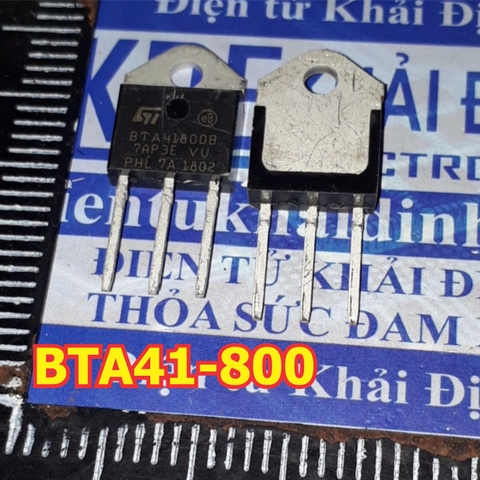 BTA41-800B BTA41 dòng 41A áp 800V TO-3P IC TRIAC kde1467