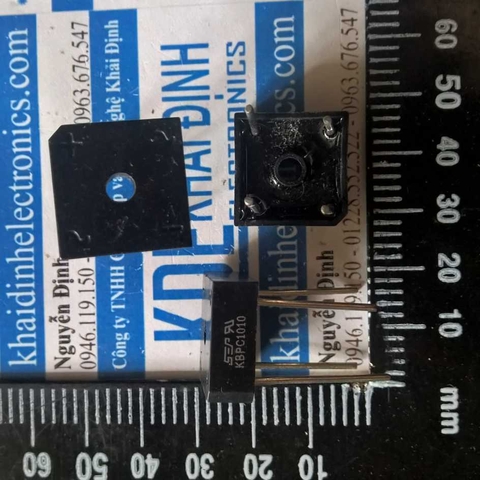 CẦU DIODE chỉnh lưu KBPC1010 10A 1000V loại nằm kde1484