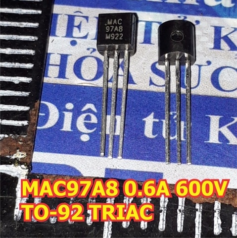 MAC97A8 97A8 0.6A 600V TO-92 TRIAC kde1553