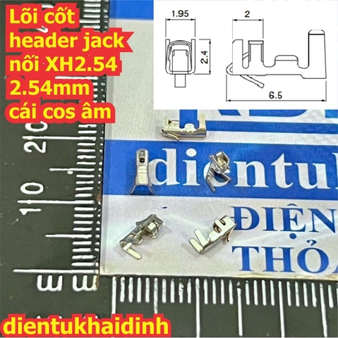 lõi header cái 2.54mm LÕI CH2.54 XH2.54 kde1649