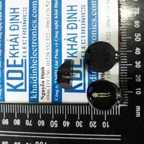 Khay ĐẾ PIN CMOS 3V CR2032 2032 loại NẰM kde1936