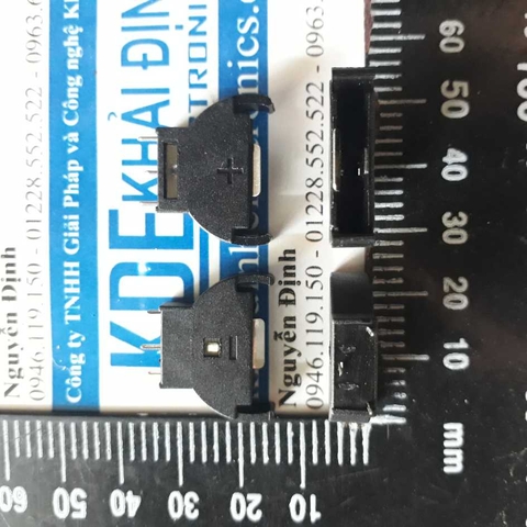 ĐẾ Khay PIN 3V CMOS CR2032 2032 loại ĐỨNG kde1967