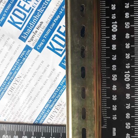 Thanh DIN 1 mét, thanh RAY bắt CB, automaxx… kde2195