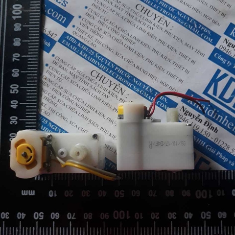 động cơ giảm tốc RS-130, vỏ nhựa, 3-12V 14-48V/P kde2515
