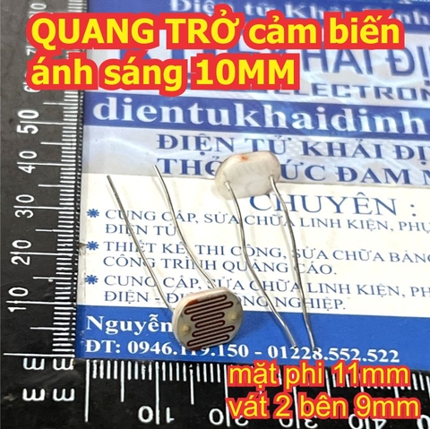 QUANG TRỞ, cảm biến ánh sáng 12MM kde2575