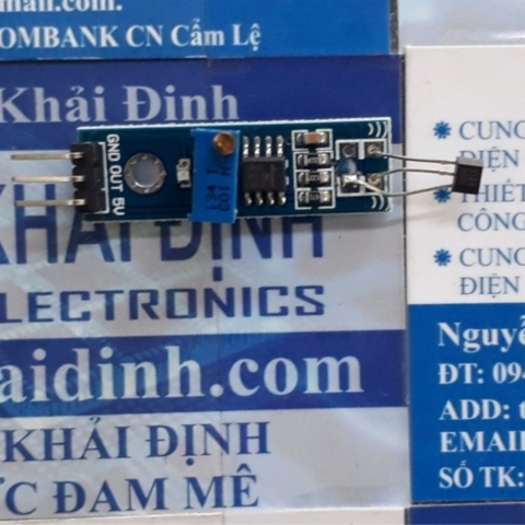 module cảm biến hall 3144 (có biến trở) 3PIN OUT: DO kde2606
