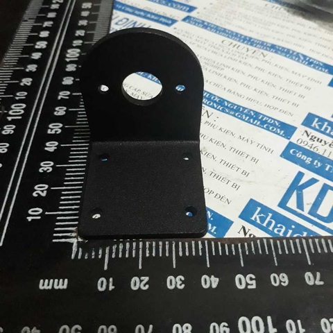 khung giá đỡ động cơ DC RS-550 555 550 545 540 nhôm 2mm đen kde2645