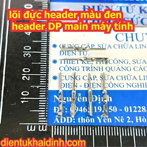 100 lõi đực header màu đen header DP, header main máy tính kde2899