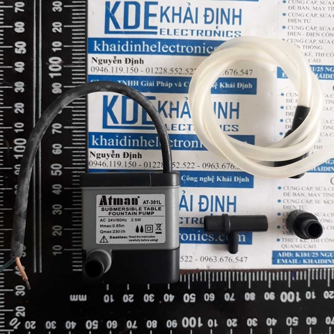 máy bơm lọc nước chìm 24Vac 2.5W kde3047