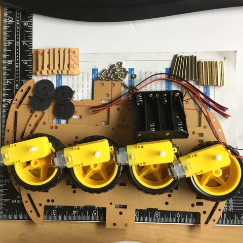 Bộ thành phần xe mô hình KDE-01 dễ lắp đặt kde3137