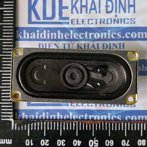 LOA MÀNG RUNG 8R 5W, HÌNH CHỮ NHẬT 30X70MM kde3710