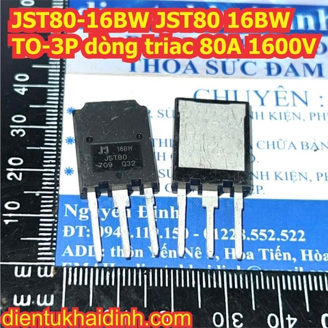 JST80-16BW JST80 16BW TO-3P dòng triac 80A 1600V kde4544