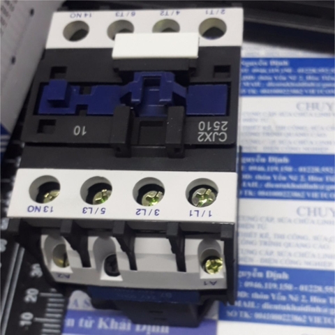 CONTACTOR KHỞI ĐỘNG TỪ CJX2 2510 220VAC 25A kde4784