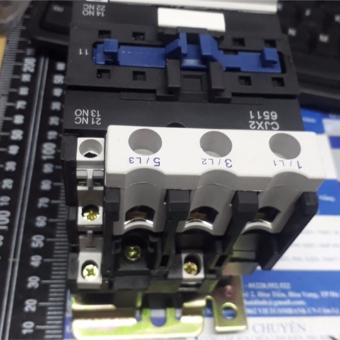 CONTACTOR KHỞI ĐỘNG TỪ CJX2 6511 220VAC/24VAC 65A kde4790