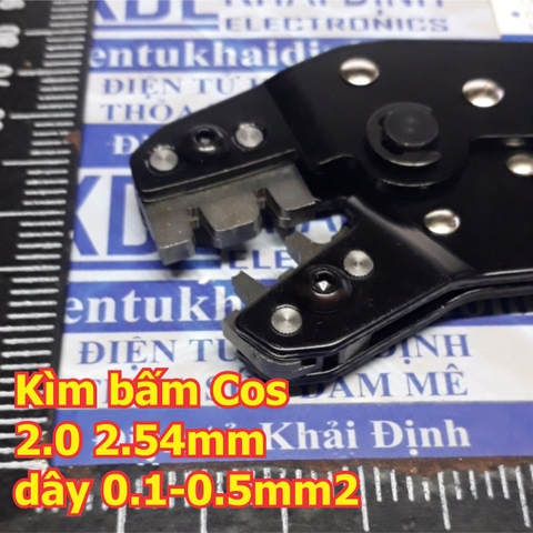 kèm, kìm bấm đầu conector 2.54mm cos SM, 2510, 2.54, DP, 2.8mm…. SN-01BM dây 0.1-0.5mm2 kde5013