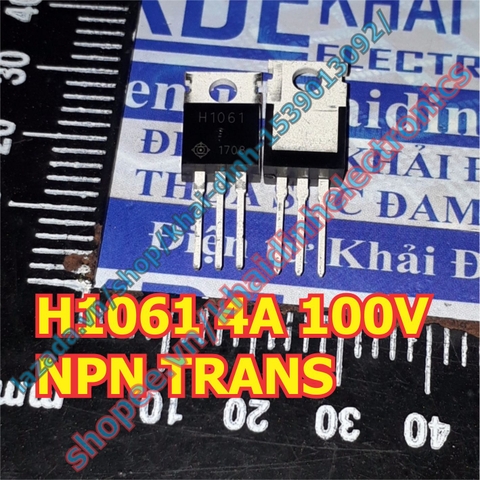 H1061 H1061C H1061C 100V 4A TO-220 NPN TRANS kde5211