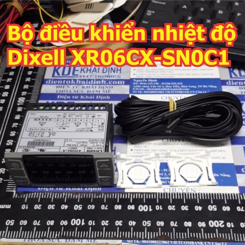 bộ điều khiển nhiệt độ kho lạnh, themostat controller DIXELL XR06CX SN0C1 5N0C1 kde5249