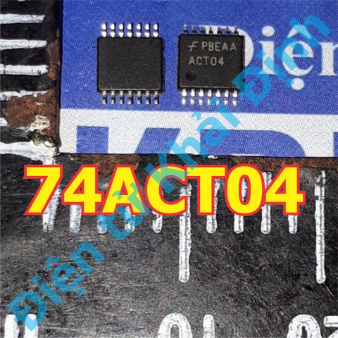 74ACT04MTCX 74ACT04 ACT04 TSSOP-14 IC cổng logic kde5465