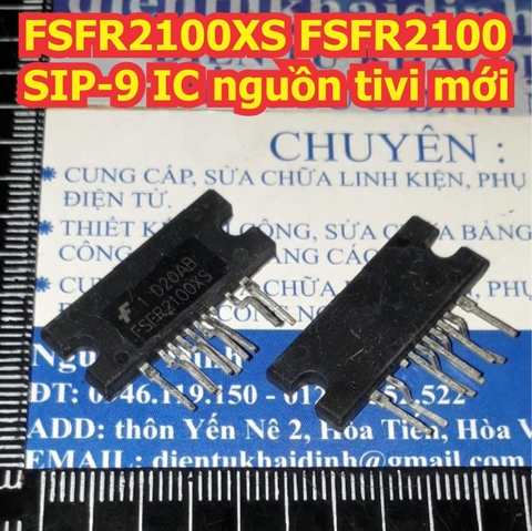 FSFR2100XS FSFR2100 2100 SIP-9 IC nguồn tivi mới kde5632
