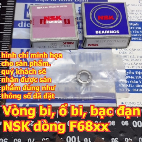 vòng bi, ổ bi bac dan NSK F6800ZZ F6800 F6801ZZ F6801 F6802ZZ F6802 F6900ZZ F6900 F6901ZZ F6901 F6902ZZ F6902 F6700 kde6185