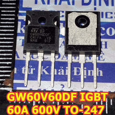 STGW60V60DF GW60V60DF 60V60 IGBT 60A 600V TO-247 kde6230