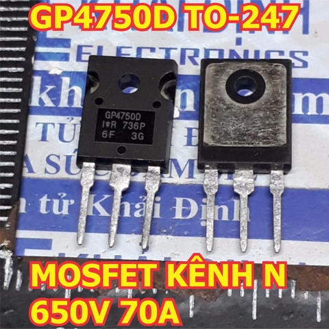 GP4750D IRGP4750D 4750 IGBT KÊNH N N-CH TO-247 650V 70A kde6236