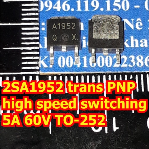 2SA1952 1952 high speed switching trans PNP 5A 60V TO-252 kde6372