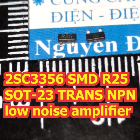 2SC3356 SMD R25 SOT-23 TRANS NPN low noise amplifier kde6695