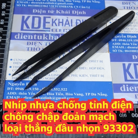 Nhíp nhựa, Kẹp nhựa chống tỉnh điện chống chập đoản mạch kde6843