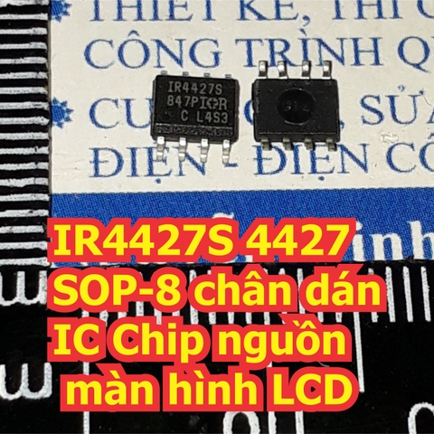 IR4427S IR4427 S4427 4427 IRS4427 SOP-8 chân dán / DIP-8 chân cắm IC Chip nguồn màn hình LCD kde6866