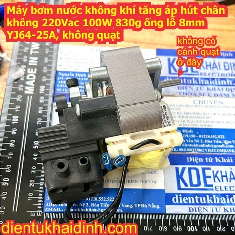 Máy bơm nước không khí, hút chân không nén tăng áp TCBM01 220Vac 13W 1.2kg ống lỗ 8mm kde7412