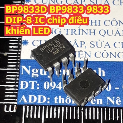 BP9833D BP9833 9833 DIP-8 IC chip điều khiển LED kde8309