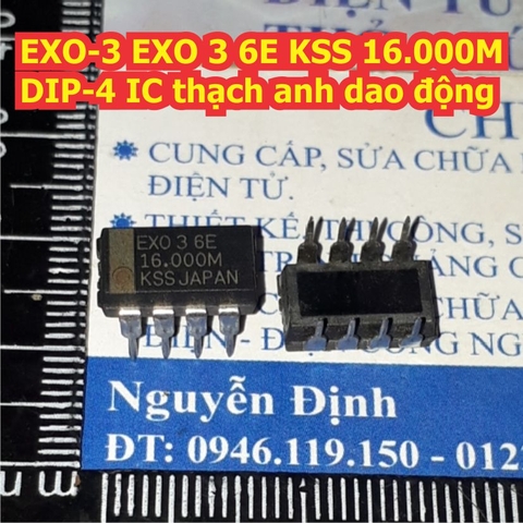 EXO-3 EXO 3 6E KSS 16.000M 16Mhz DIP-4 IC thạch anh dao động kde8401