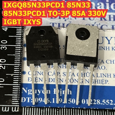 IXGQ85N33PCD1 85N33 85N33PCD1 TO-3P 85A 330V IGBT IXYS kde8990
