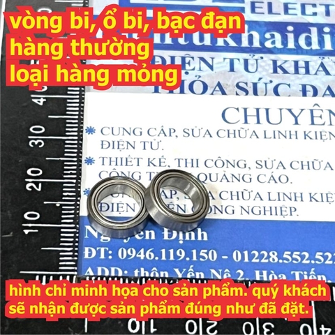 Vòng bi, ổ bi, bạc đạn hàng thường loại mỏng 6700 6702 6703 6704 RM74 MR104 MR105 MR128 kde9359