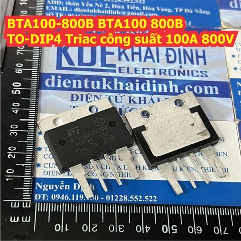BTA100-800B BTA100 800B TO-DIP4 Triac công suất 100A 800V kde9476