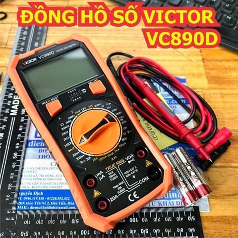 ĐỒNG HỒ VẠN NĂNG SỐ VICTOR VC890D kde0315