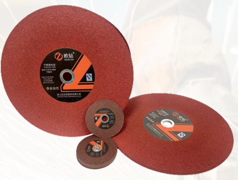 Đá cắt inox Sắt Ouzuan 350mm ( Màu Xanh, Đỏ )