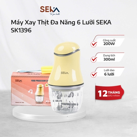 Máy Xay Thịt Đa Năng 6 Lưỡi SEKA SK1396