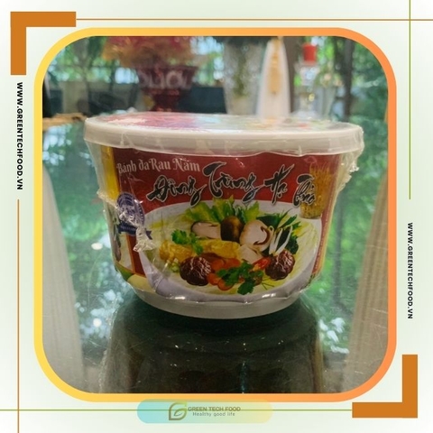 Bánh đa rau nấm Đông trùng hạ thảo (Bát)