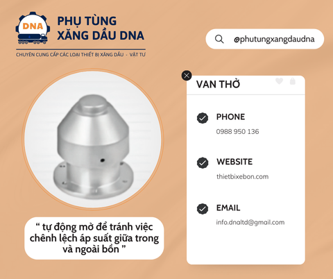 ỨNG DỤNG VAN THỞ