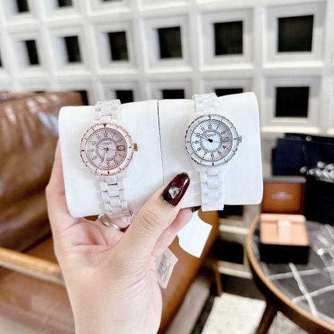 Coach Preston |Nữ Giới |Rose Gold |Dây Đá Ceramic Hồng |Máy Pin (Quartz) |Size 32mm
