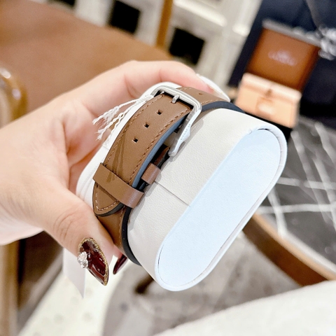 Coach Sullivan |Nam Giới |6 Kim |Mặt Trắng |Dây Da Nâu |Máy Pin (Quartz) |Size 41mm