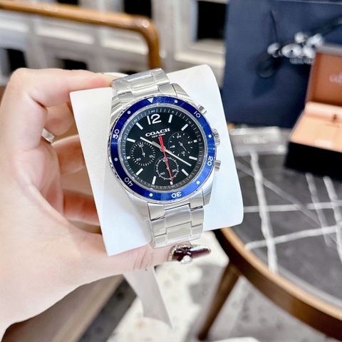 Coach Sullivan 14602032 |Nam Giới |Mặt Số Xanh Dương |Dây Kim Loại |Máy Pin (Quartz) |Size 44mm