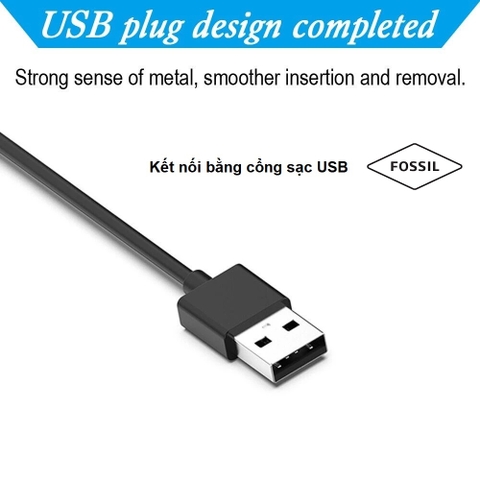 Dây sạc |Đế sạc |Cáp sạc Pin đồng hồ thông minh Fossil Model Gen 4/5/6 (Phụ kiện Smartwatch)