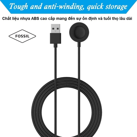 Dây sạc |Đế sạc |Cáp sạc Pin đồng hồ thông minh Fossil Model Gen 4/5/6 (Phụ kiện Smartwatch)