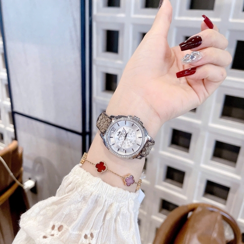 Coach Boyfriend 14503150 |Nữ Giới |Đính Đá |Dây Da Nâu |Máy Pin (Quartz) |Size 34mm