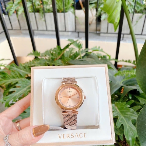 Guess Rumour |Nữ Giới |Rose Gold |Dây Kim Loại |Máy Pin (Quartz) |Size 34mm