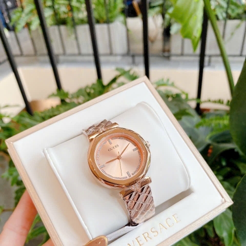 Guess Rumour |Nữ Giới |Rose Gold |Dây Kim Loại |Máy Pin (Quartz) |Size 34mm