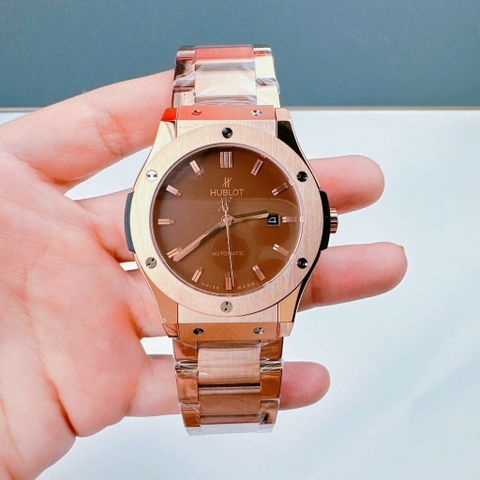Hublot Classic Fusion |Nam Giới |Dây Kim Loại Rose Gold |Máy Tự Động (Automatic) |Size 42mm